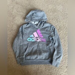 Girls Adidas hoodie pullover 5